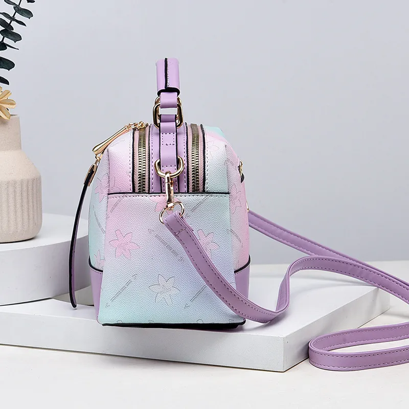 Color Block Vegan Handbag