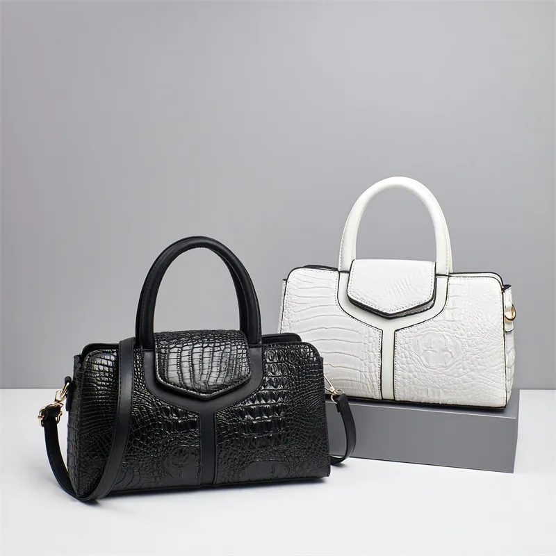 Crocodile Square Pillow Bag