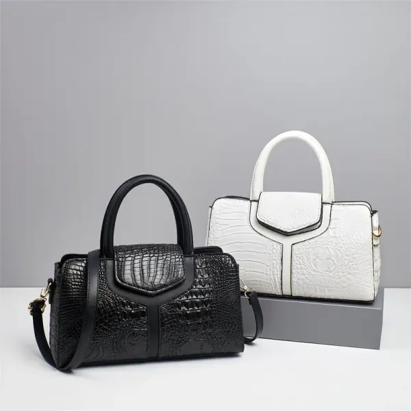 Crocodile Square Pillow Bag