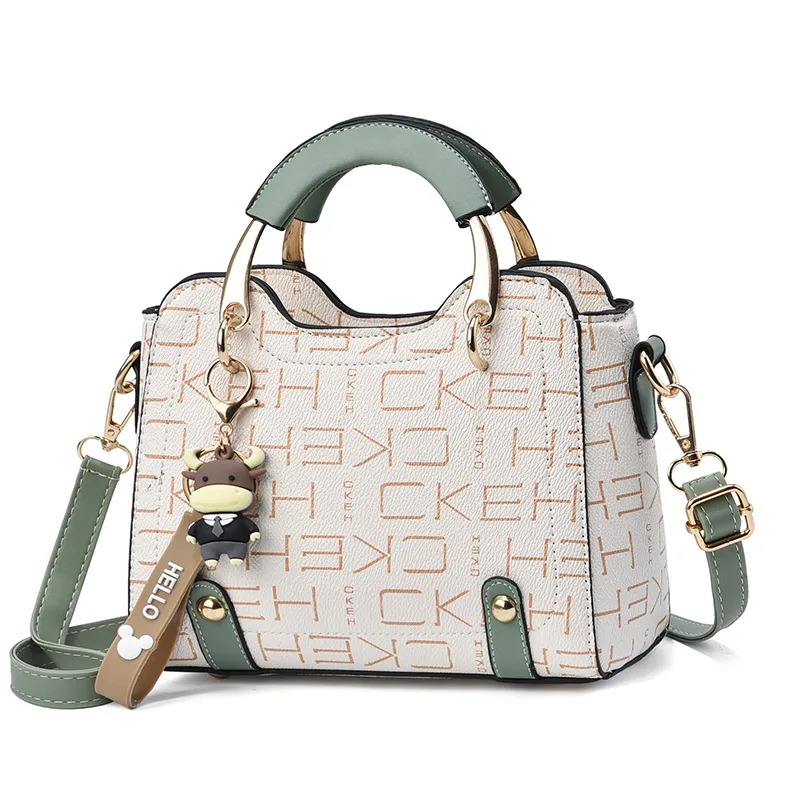 Letter Print Handbag