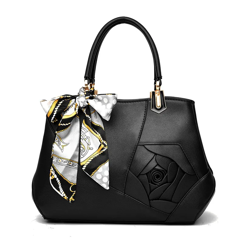 Large Solid Color Pu Leather Women’s Killer Shoulder Bag With Zipper Closure In Casual European And American Style