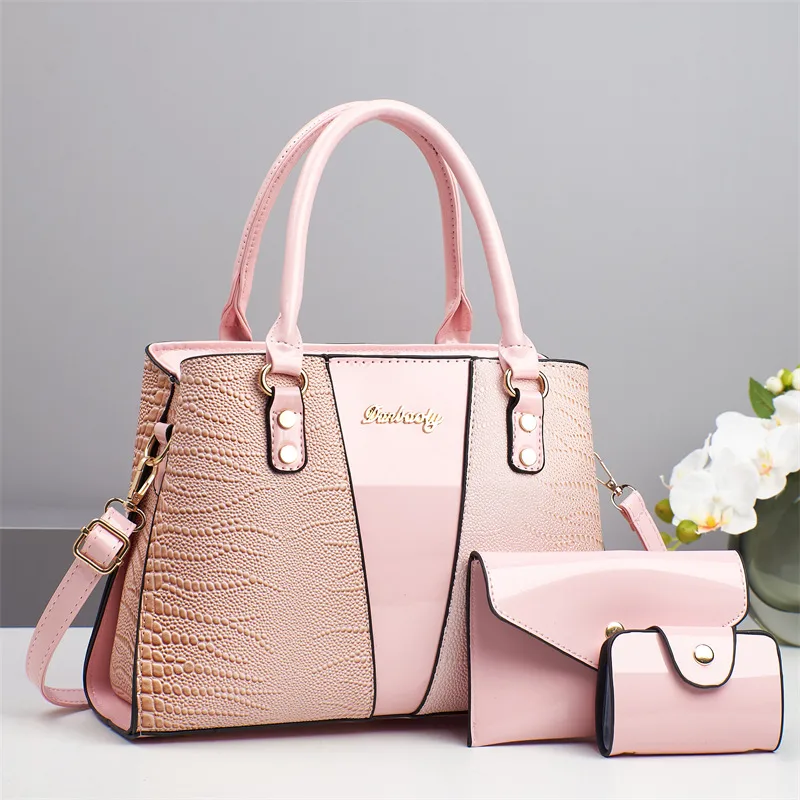 Crocodile Square Bag Set