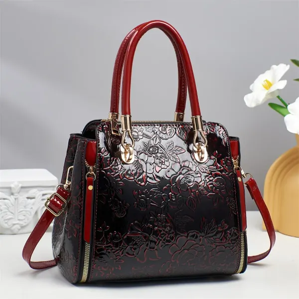 Floral Square Handbag