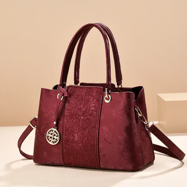 Clouds Pattern Square Handbag