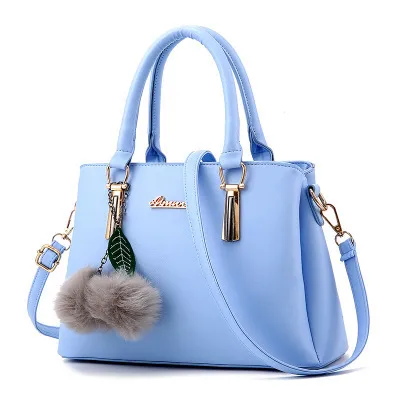 Large Vegan Leather Shoulder Bag