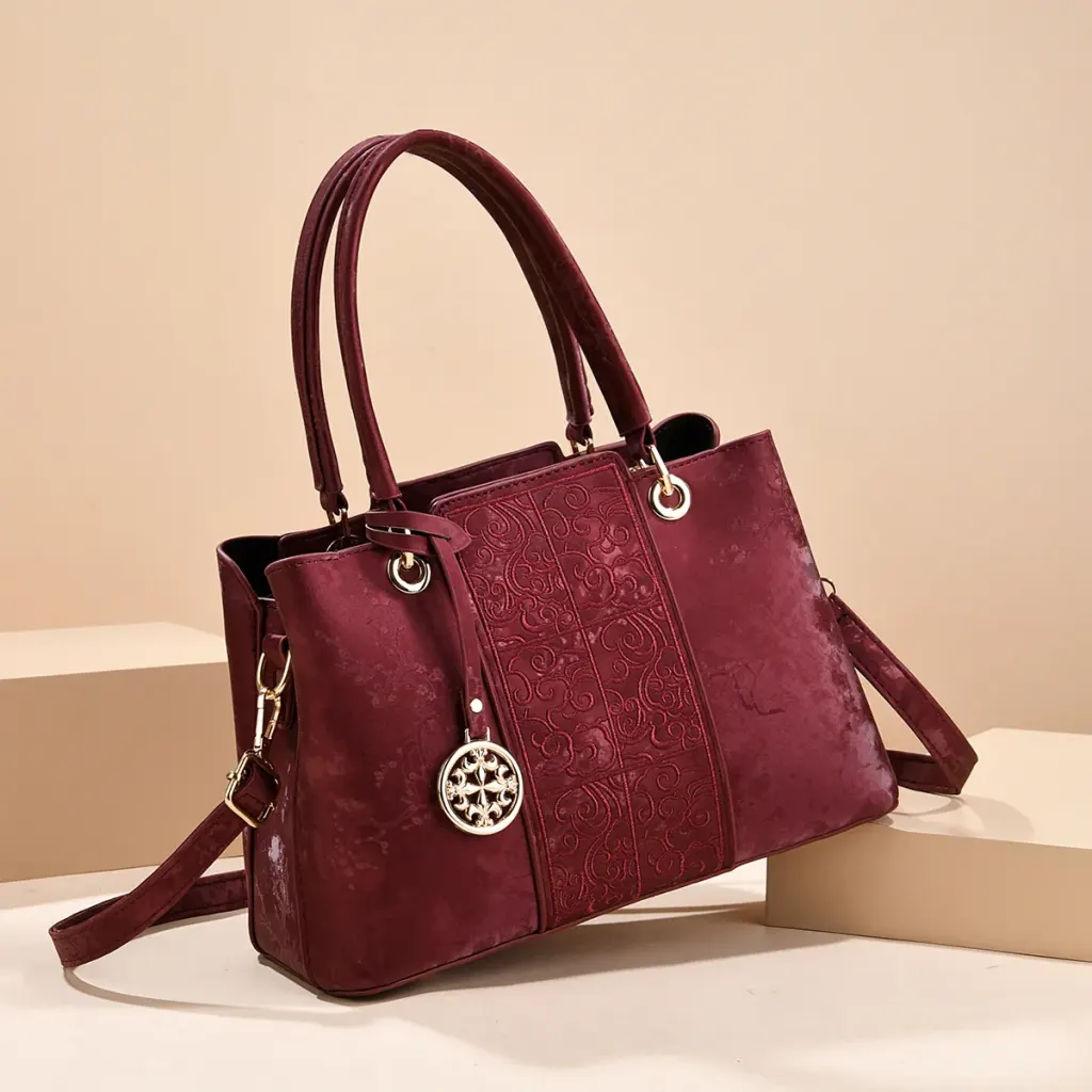 Clouds Pattern Square Handbag