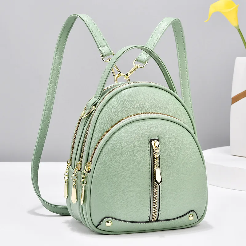 Ombre Women's Backpack In PU Material With Lace Detail, Stylish And