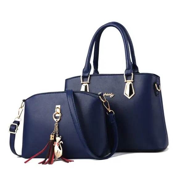 Large Solid Color PU Leather Women’s Streetwear Shoulder Bag With Zipper Closure, Stylish Single Shoulder Bag