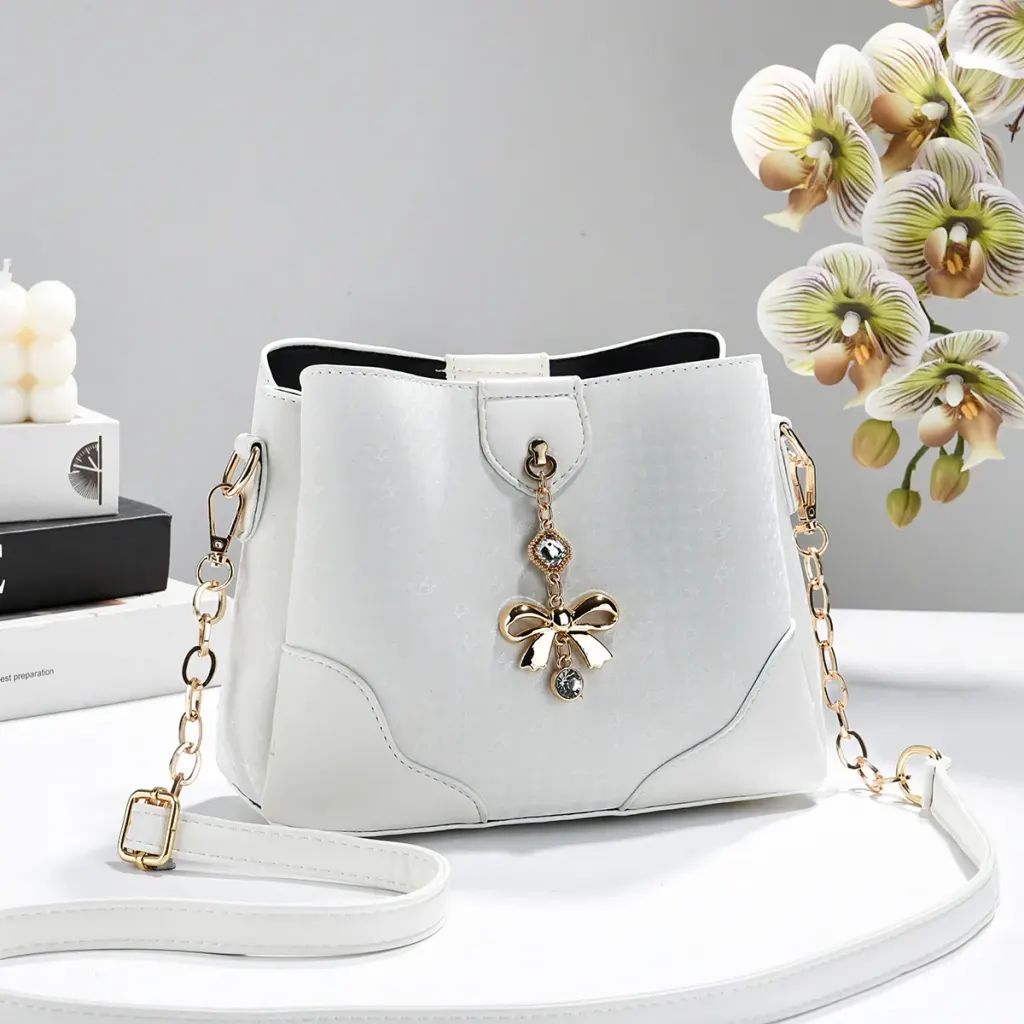Stitched Vegan Bucket Bag