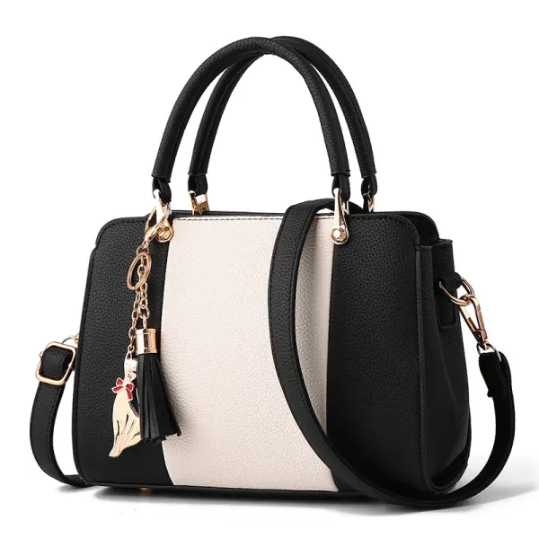 Large Multicolor Square Handbag