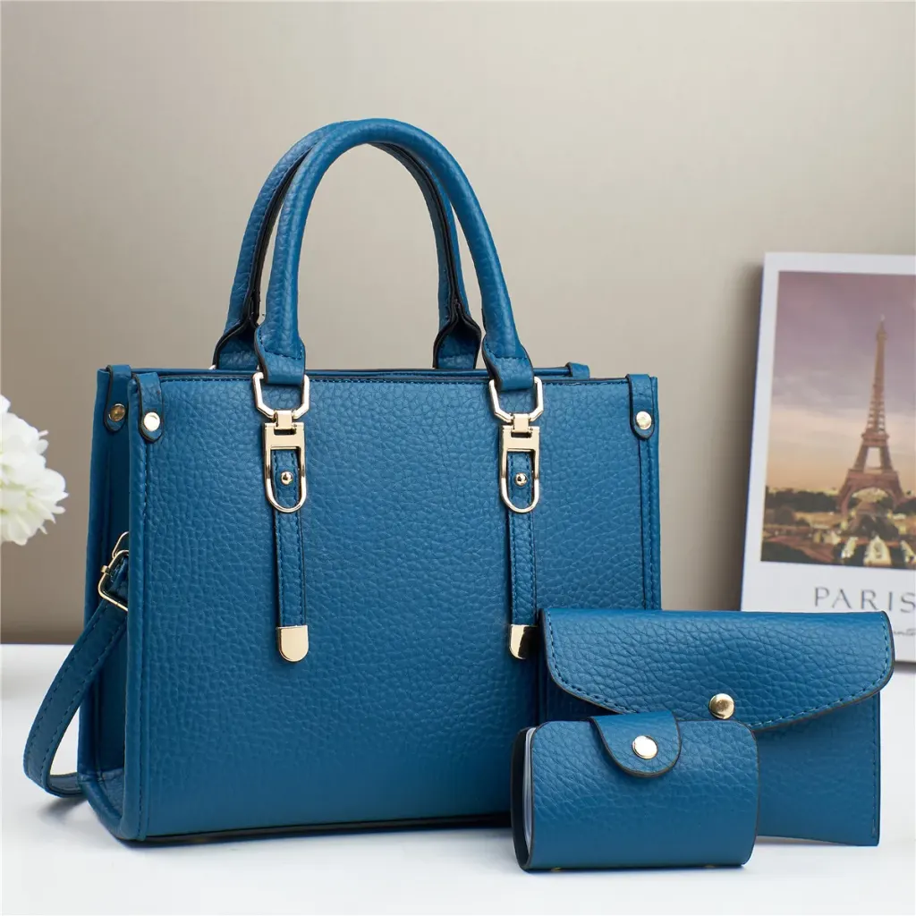 Women PU Leather Shoulder Bag With Single Shoulder Strap