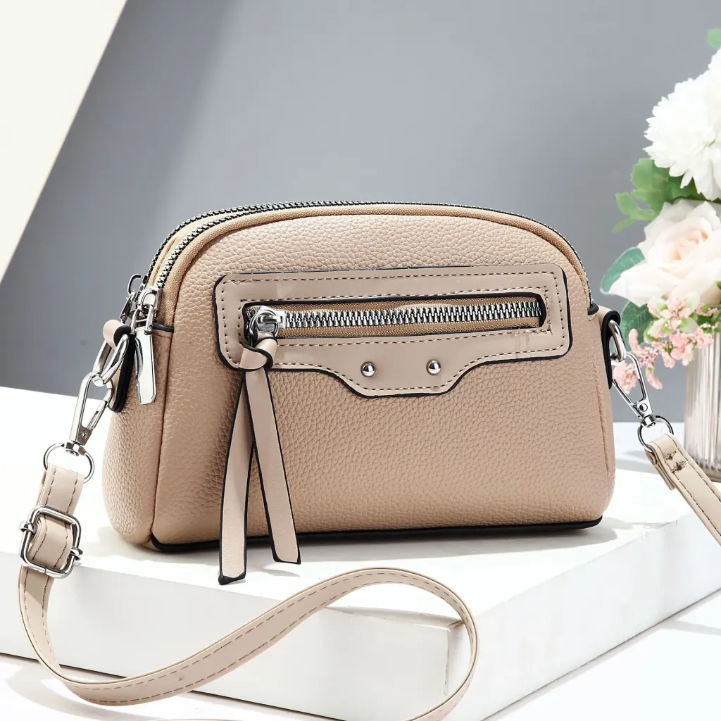 Shell Dome Bag For Women In PU Material Featuring Printing Design With Single Shoulder Strap