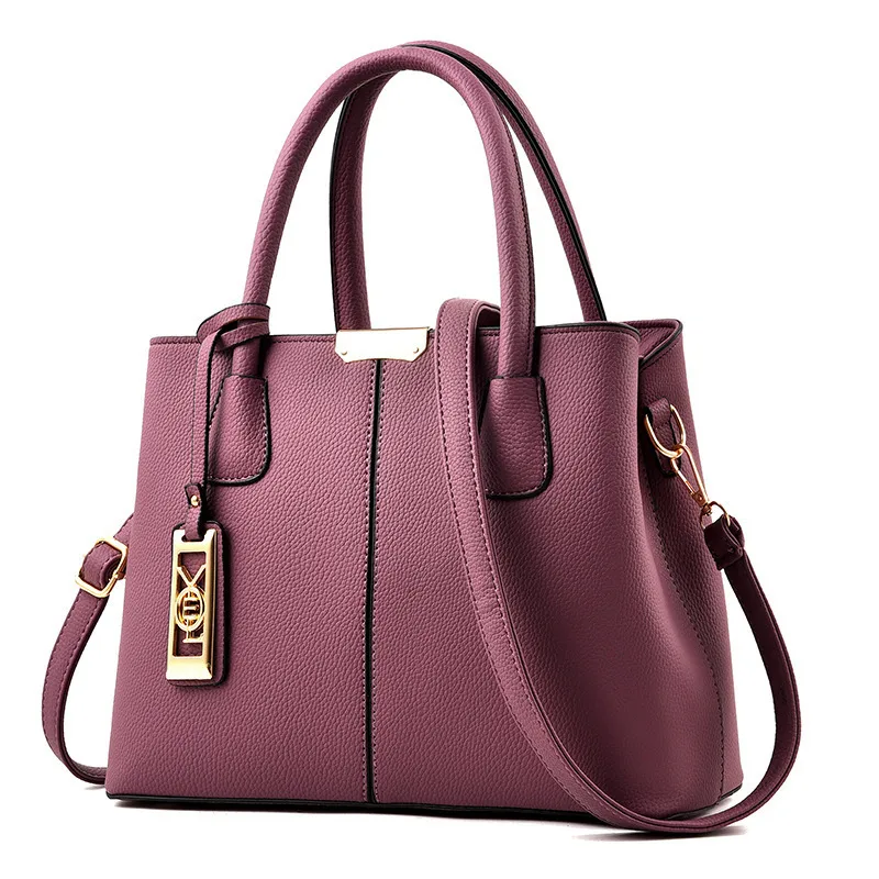 Large Vegan Leather Handbag