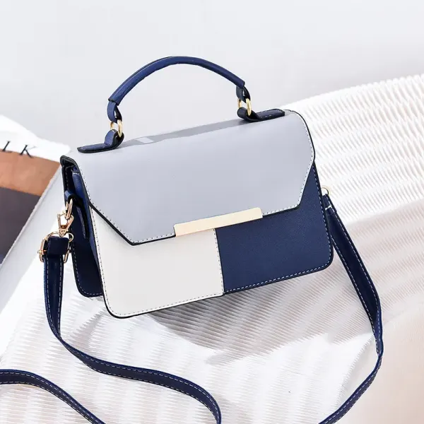 Multicolor Square PU Bag For Women Featuring Single Shoulder Strap, Stylish And Versatile Square Crossbody Bag
