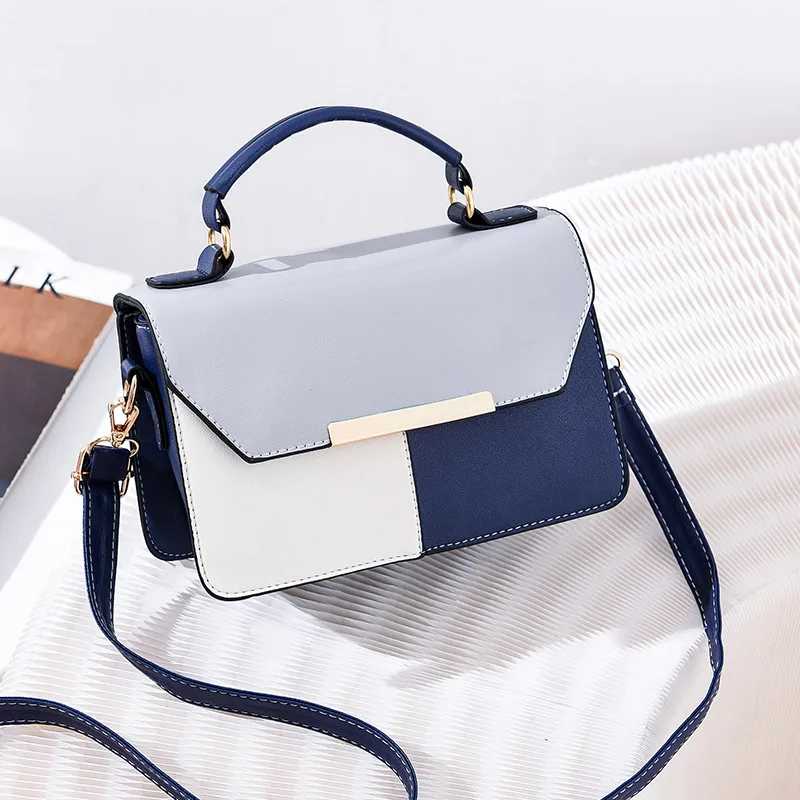 Multicolor Square PU Bag For Women Featuring Single Shoulder Strap, Stylish And Versatile Square Crossbody Bag Main image