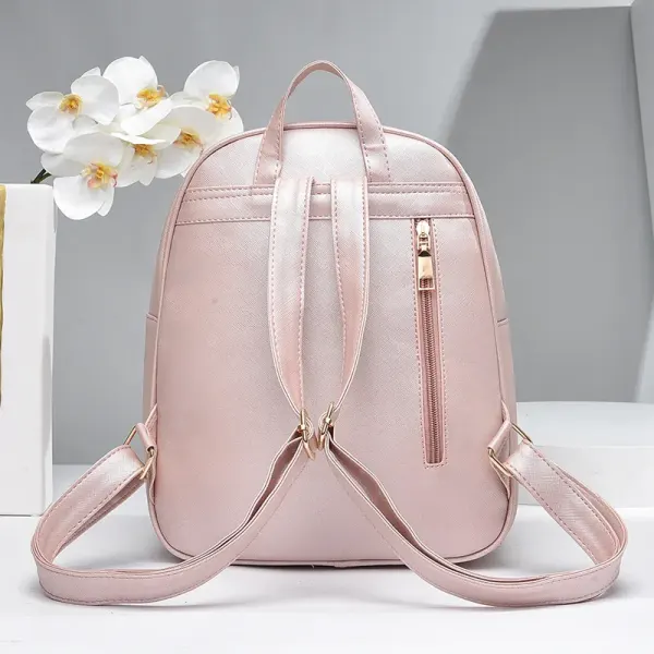 Square PU Bucket Bag For Women Featuring Plaid Design With Single Shoulder Strap