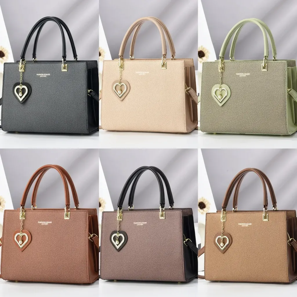 Solid Color Square PU Leather Shoulder Bag For Women In Streetwear Style With Zipper Closure