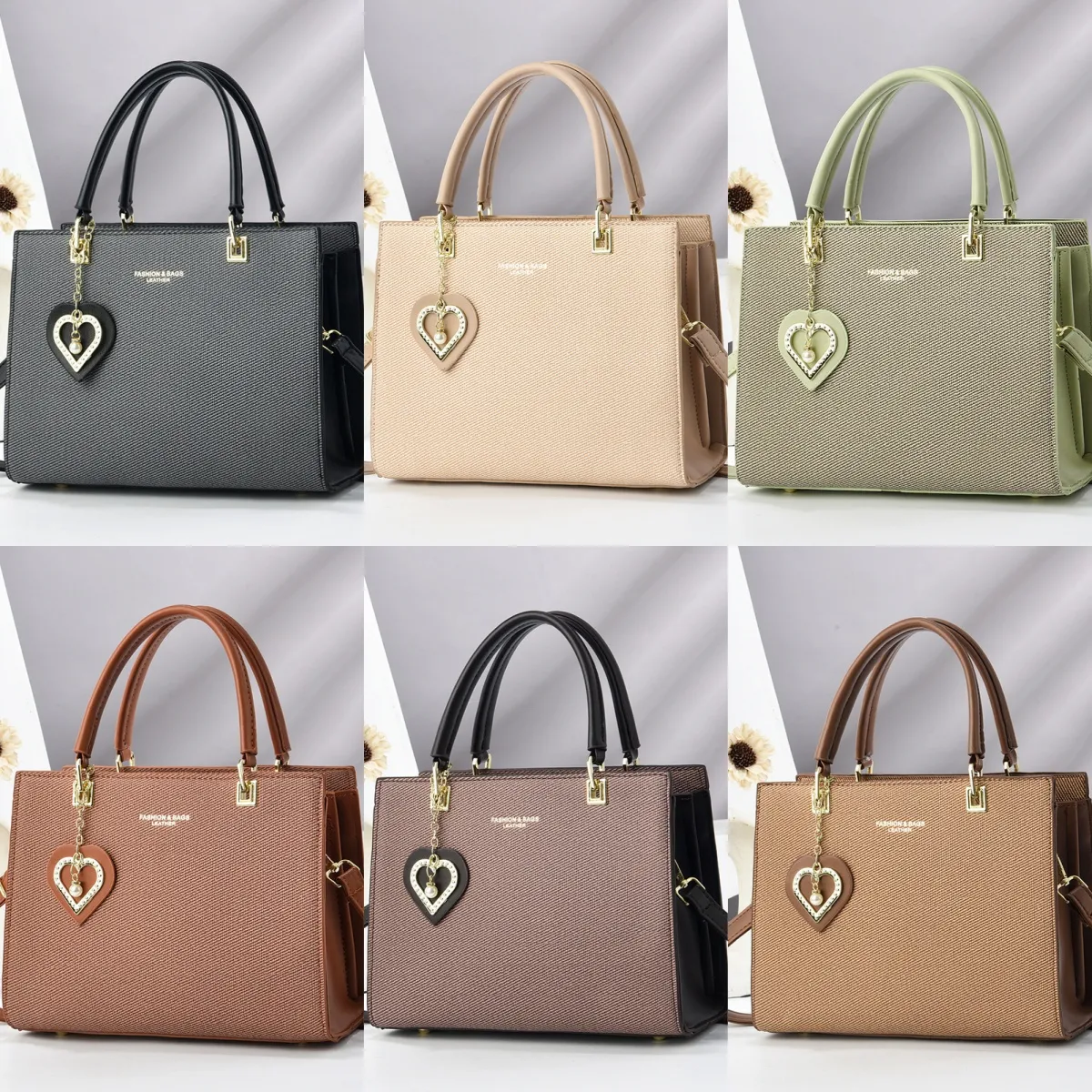 Solid Color Square PU Leather Shoulder Bag For Women In Streetwear Style With Zipper Closure Main image