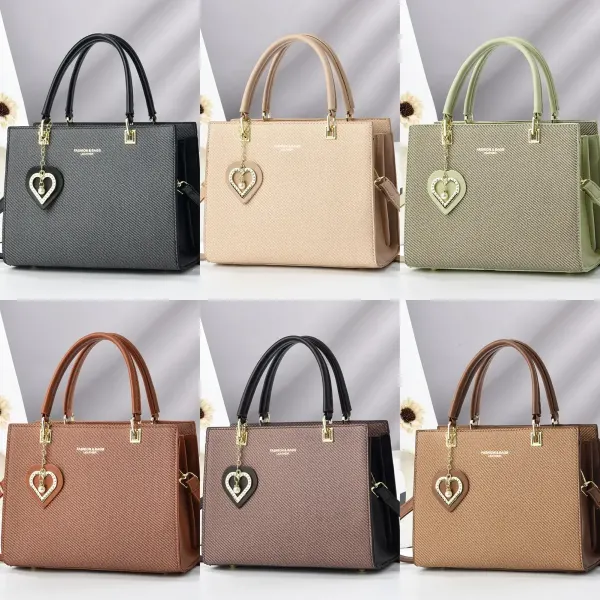 Solid Color Square PU Leather Shoulder Bag For Women In Streetwear Style With Zipper Closure