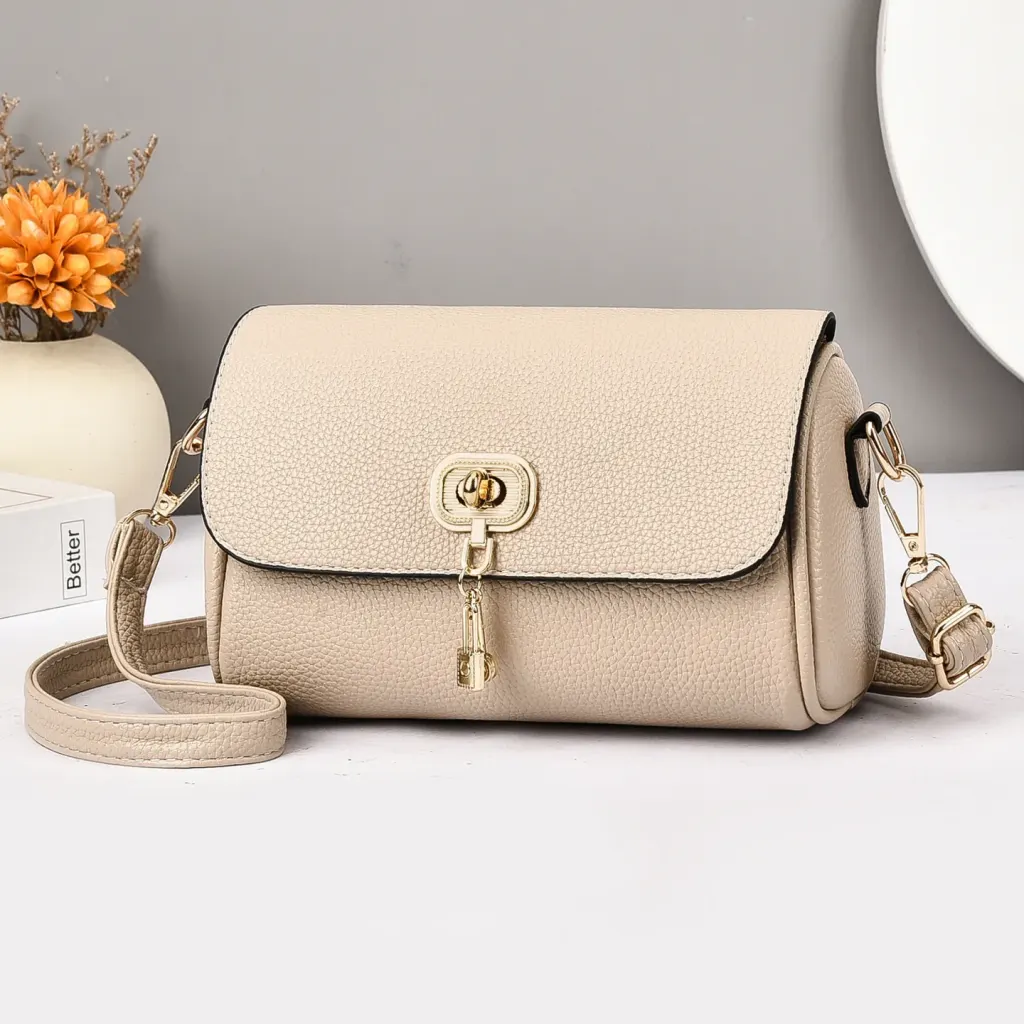 Square Vegan Leather Bag