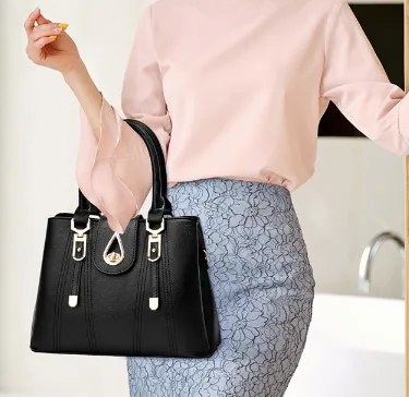 Square PU Crescent Bag For Women Featuring Single Shoulder Strap In Fashion Element Style