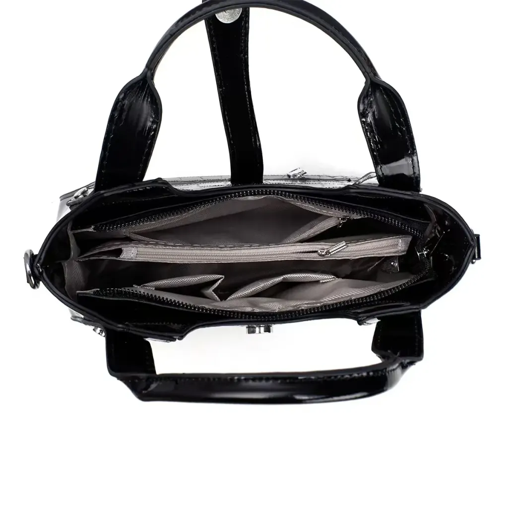 Crocodile Motorcycle Handbag