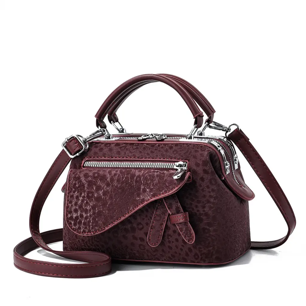 Leopard Pillow Handbag