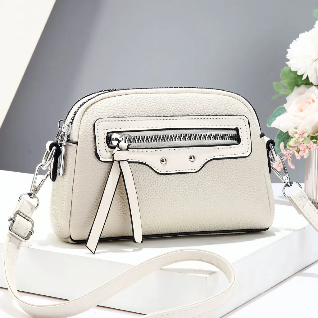 Shell Dome Bag For Women In PU Material Featuring Printing Design With Single Shoulder Strap