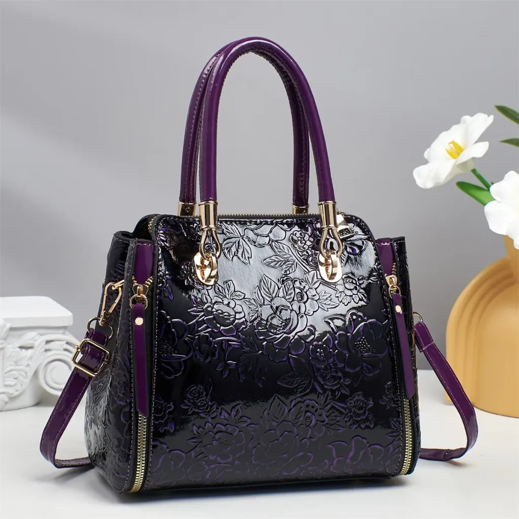 Floral Square Handbag