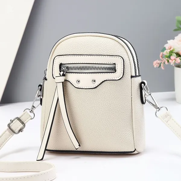 Shell Dome Bag For Women In PU Material Featuring Printing Design With Single Shoulder Strap