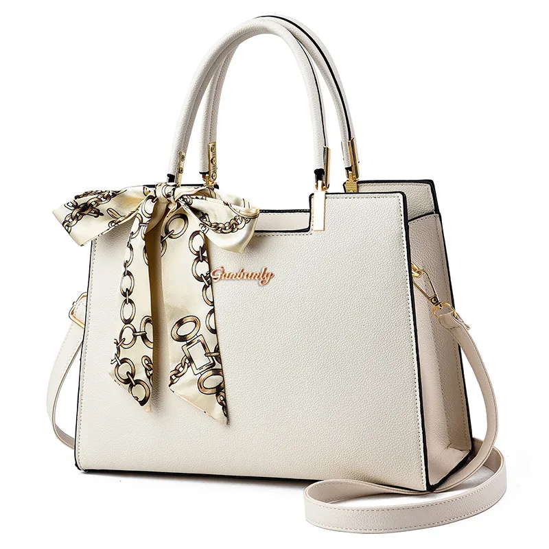 Medium Square PU Leather Handbag For Women In Multicolor With Zipper Closure, Featuring Urban Minimalist Style