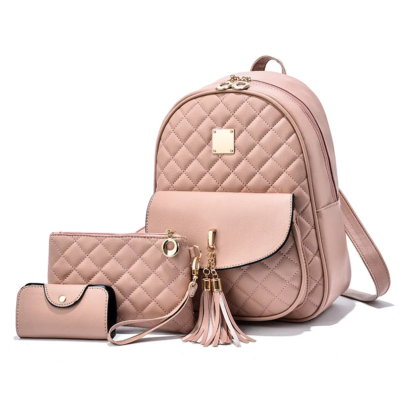 PU Butterfly Bow Bag Set With Double Shoulder Straps, Stylish Women's Shoulder Bag