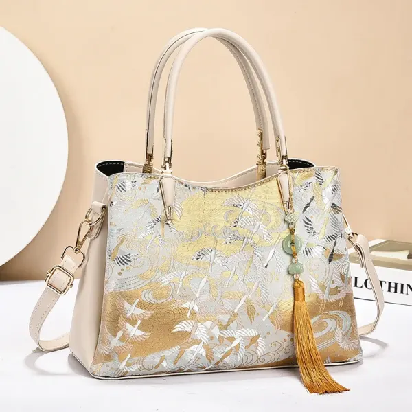 Stitched Square Tote Bag