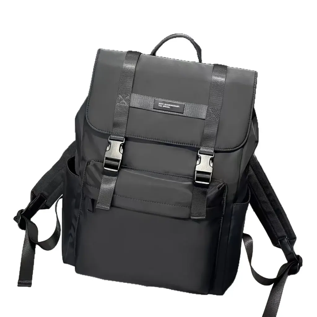 Water Repellent School Backpack For Women Featuring Durable PU Material With Stylish Sewing Thread Design