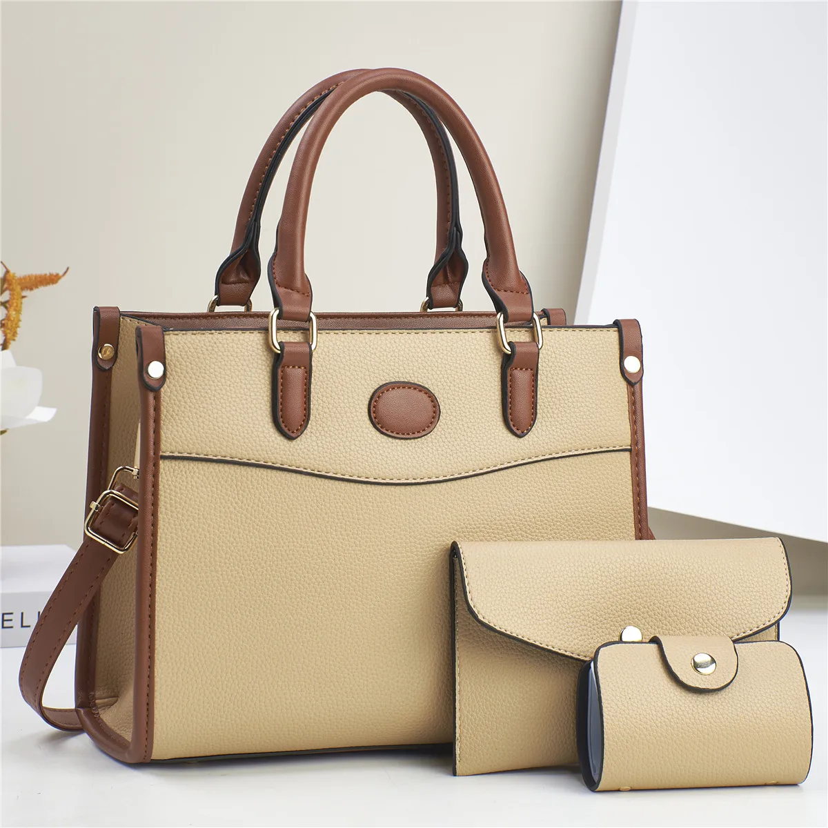 Streetwear Chain Square Bag Set