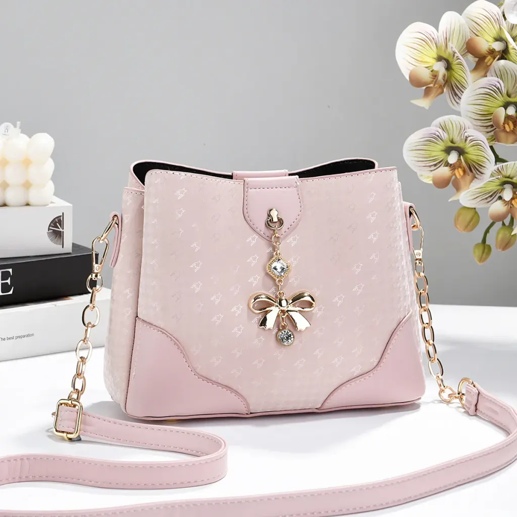 Stitched Vegan Bucket Bag