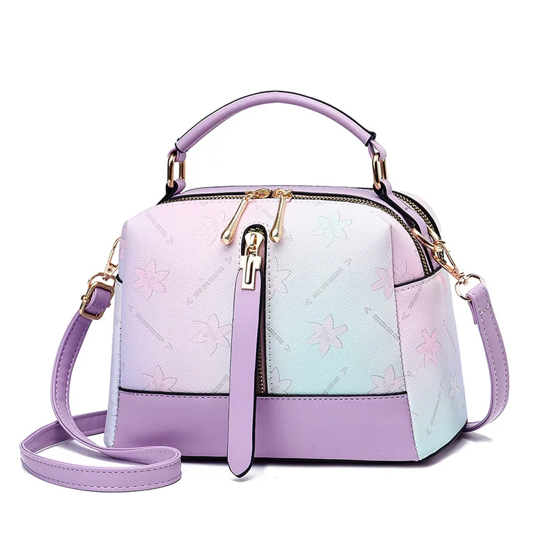 Color Block Vegan Handbag
