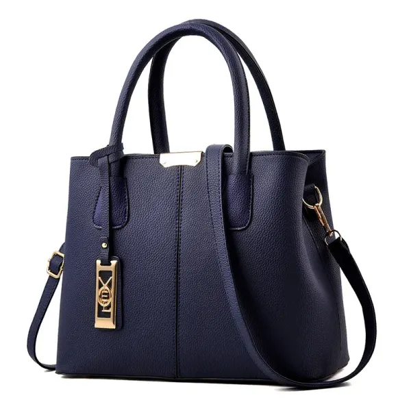 Large Vegan Leather Handbag