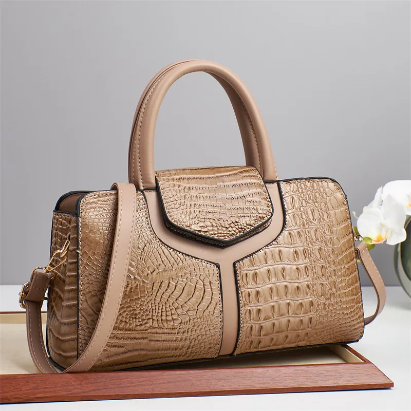 Crocodile Square Pillow Bag
