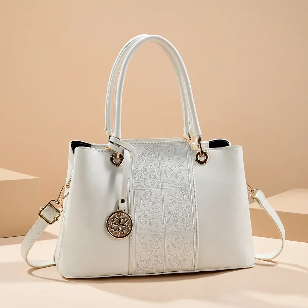 Clouds Pattern Square Handbag