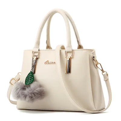 Large Vegan Leather Shoulder Bag