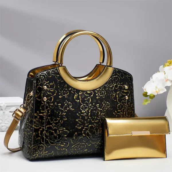 Multicolor Square PU Bag Set For Women Featuring Single Shoulder Strap