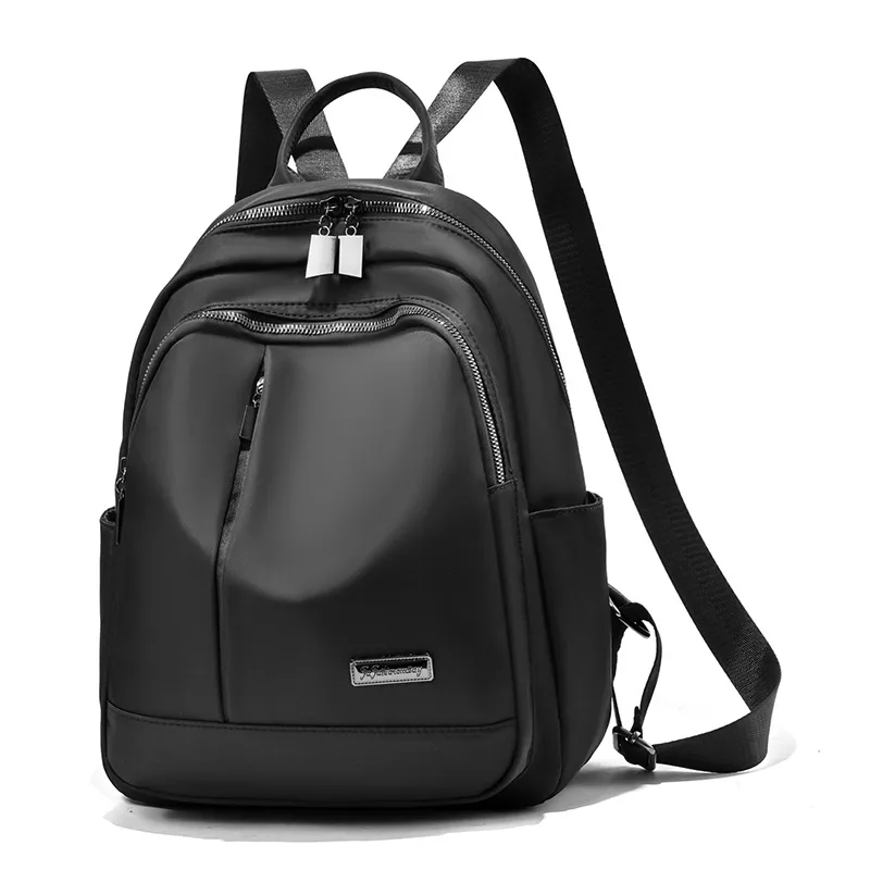 Women's Backpack With Printing Pattern, Made Of PU Material, Featuring Sewing Thread Detail