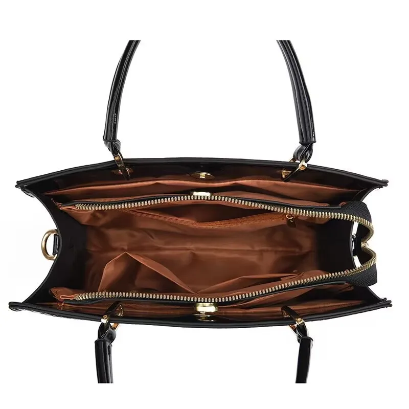 Crocodile Shoulder Handbag
