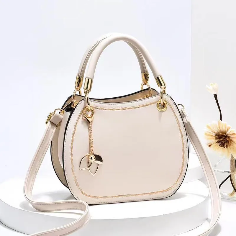 Women’s Square Crossbody Bag In PU Leather With Sewing Thread Detail, Featuring Sling Strap For Autumn & Winter Main image