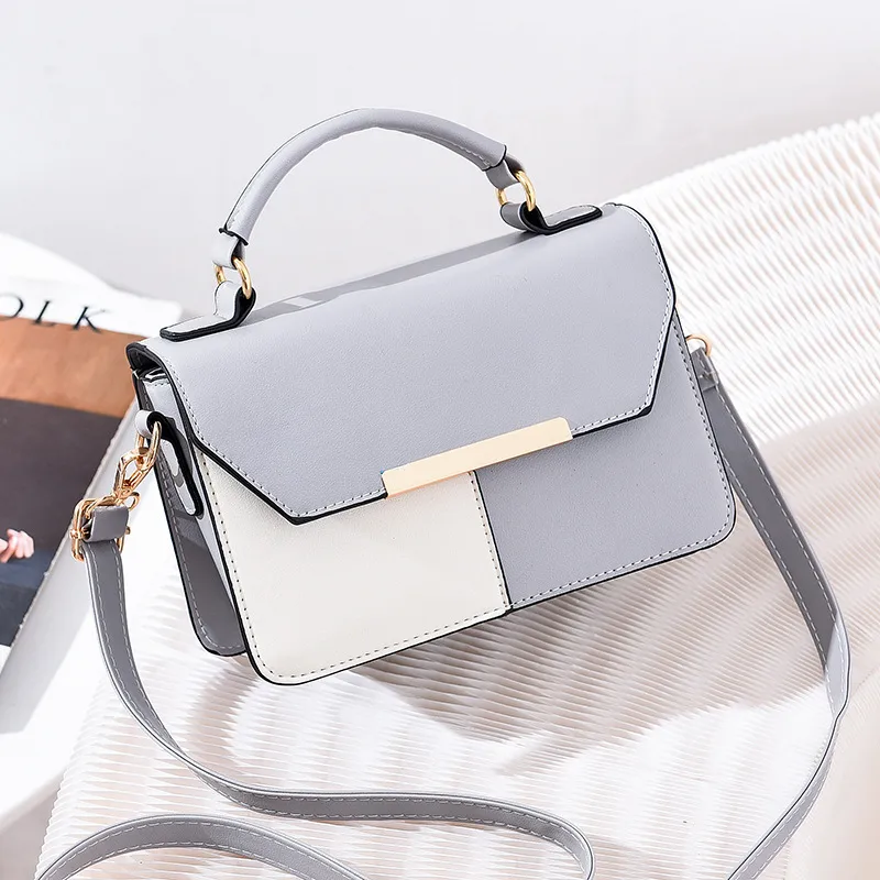 Multicolor Square PU Bag For Women Featuring Single Shoulder Strap, Stylish And Versatile Square Crossbody Bag