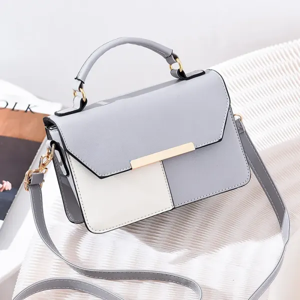 Multicolor Square PU Bag For Women Featuring Single Shoulder Strap, Stylish And Versatile Square Crossbody Bag