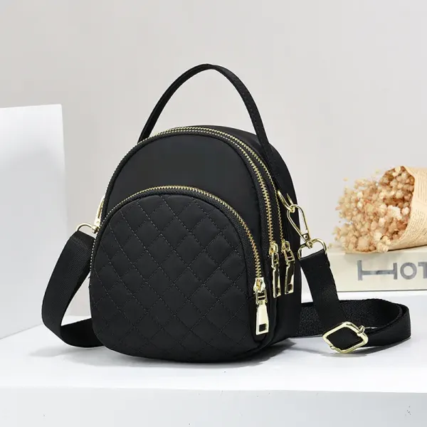 Lingge Water Resistant Women Backpack In Oxford Cloth