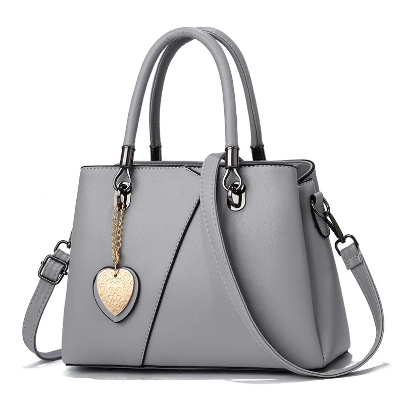 Large Color Block Basic PU Leather Women’s Zipper Closure Shoulder Bag, Stylish Single Shoulder Design