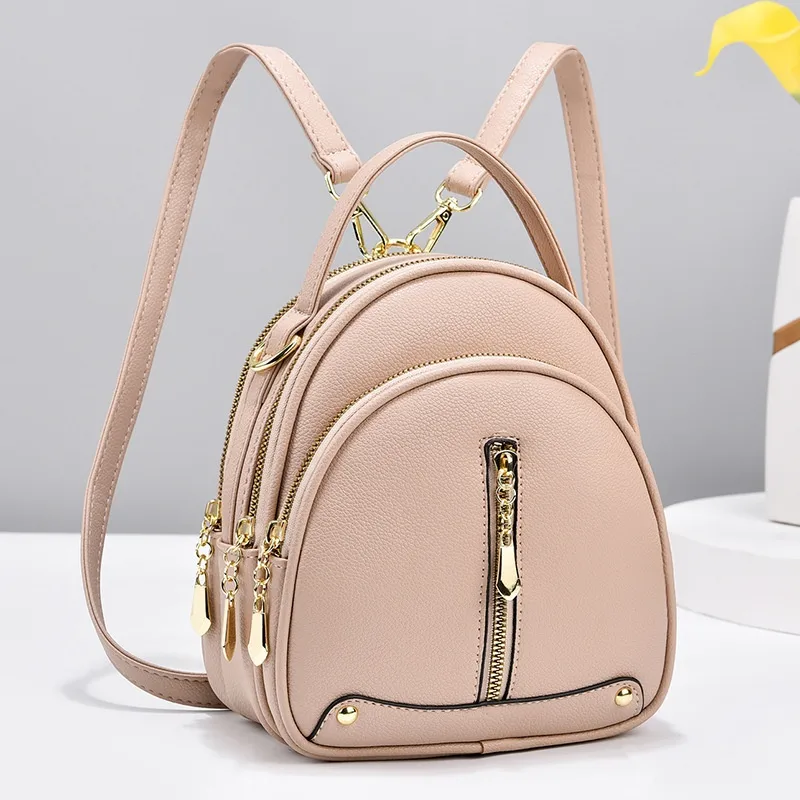 Ombre Women's Backpack In PU Material With Lace Detail, Stylish And
